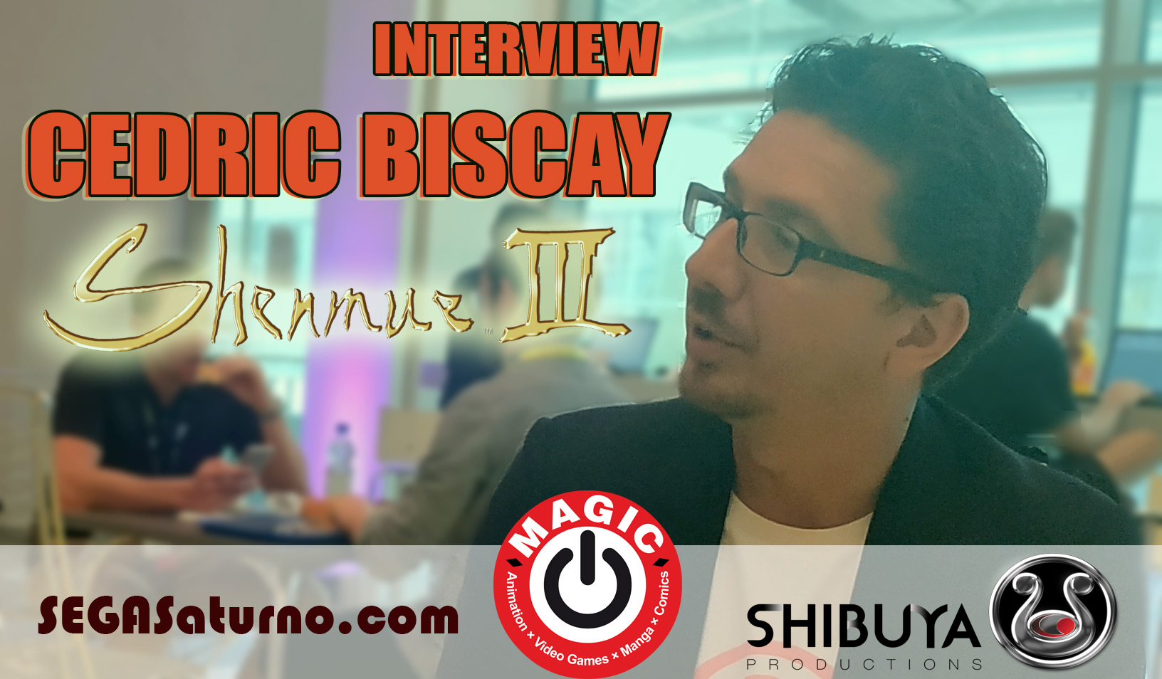 cedric biscay shibuya productions shenmue iii 3 gamescom 2018 entrevista interview