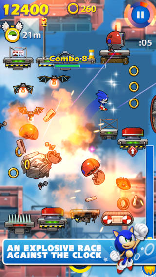mobile sonic game